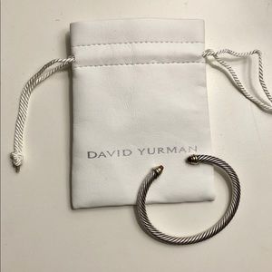 David Yurman Cable Classic Bracelet, Citrine stone